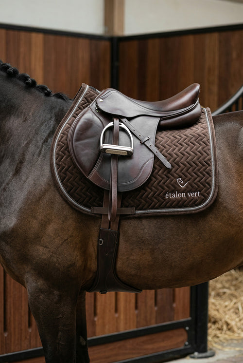 Schabracke Springen - Brown Velvet