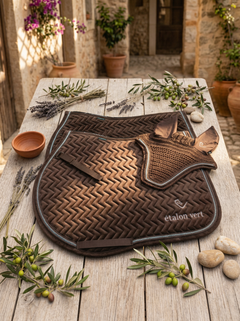 Schabracke Springen - Brown Velvet