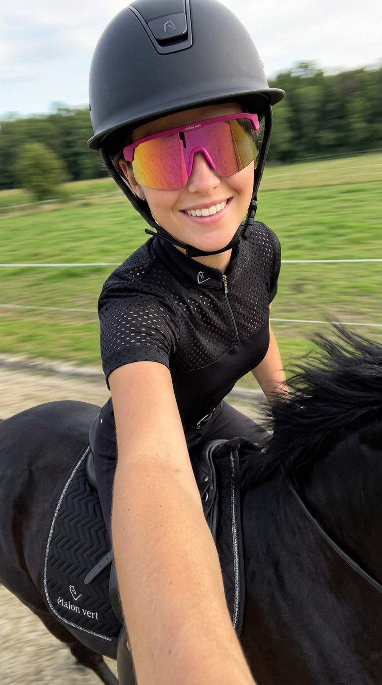 Reitbrille Numero Uno - Very berry