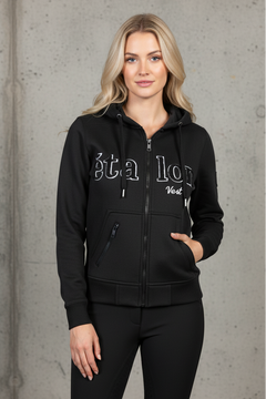 Carthago Zip Hoodie - Ètalon vert - Black