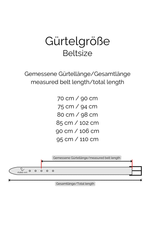 Vitalis Polo Belt 3 cm - Black: Black/Grey