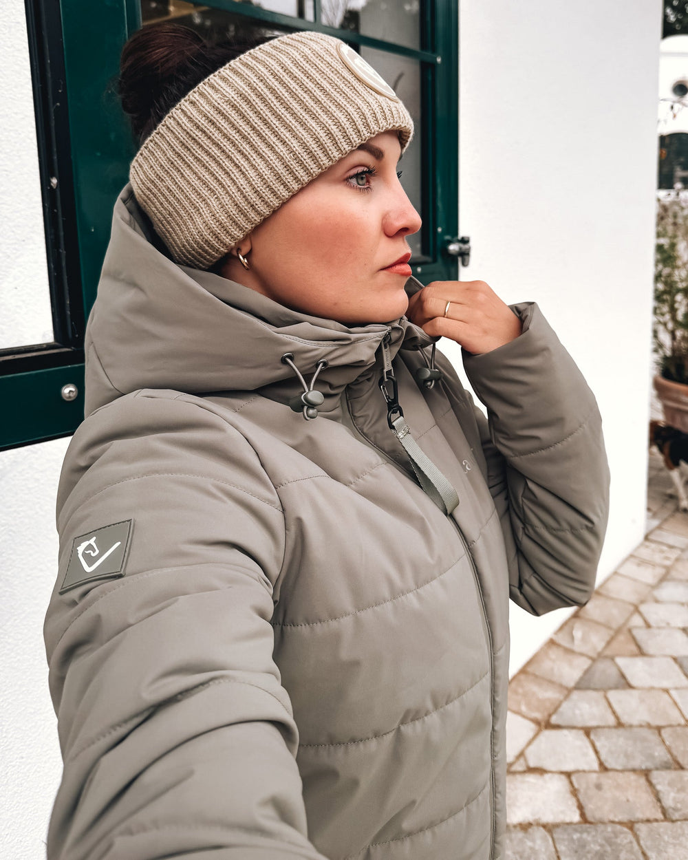 Totilas 2.0 Winter Coat - Khaki - Slim Fit