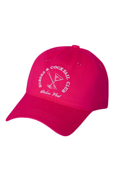 Goldfever Cap - Very Berry - Horses & Cocktail Edition
