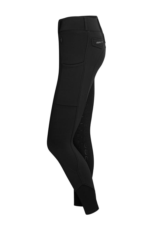 Negro 2.0 Thermo-Reitleggings Vollgrip - Black
