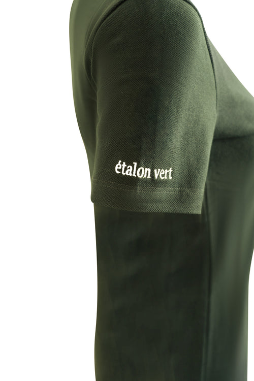 Poloshirt Sandro Hit 2.0 Young Riders Langarm - Olive