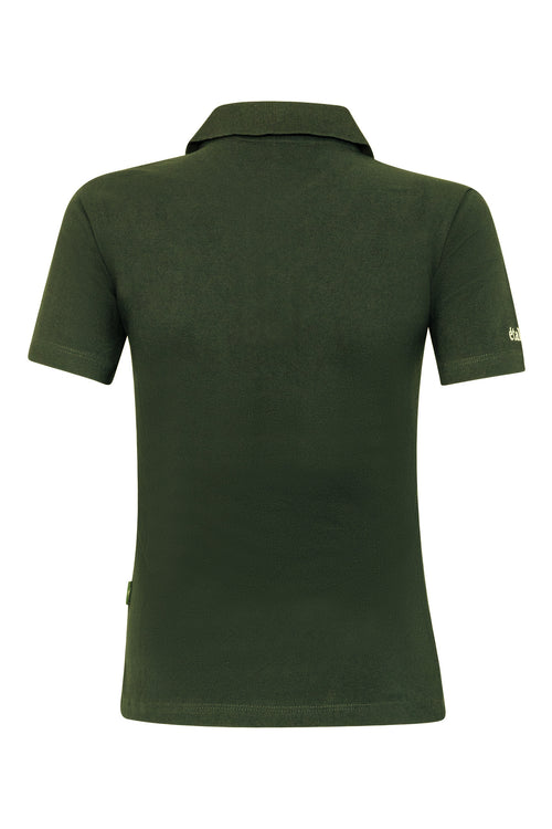 Poloshirt Sandro Hit 2.0 Young Riders Kurzarm - Olive