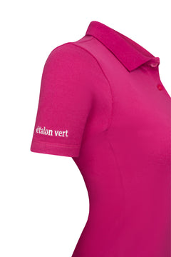 Poloshirt Sandro Hit 2.0 Young Riders Kurzarm - Very Berry