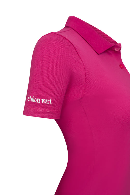 Poloshirt Sandro Hit 2.0 Young Riders Kurzarm - Very Berry