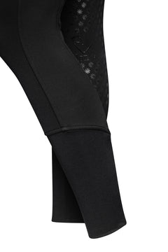 Snow King 2.0 Thermo-Reithose Vollgrip - Black
