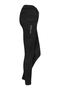 Snow King 2.0 Thermo-Reithose Vollgrip - Black