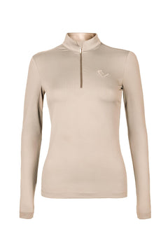 Funktionsshirt Snowball Thermo Langarm - Beige