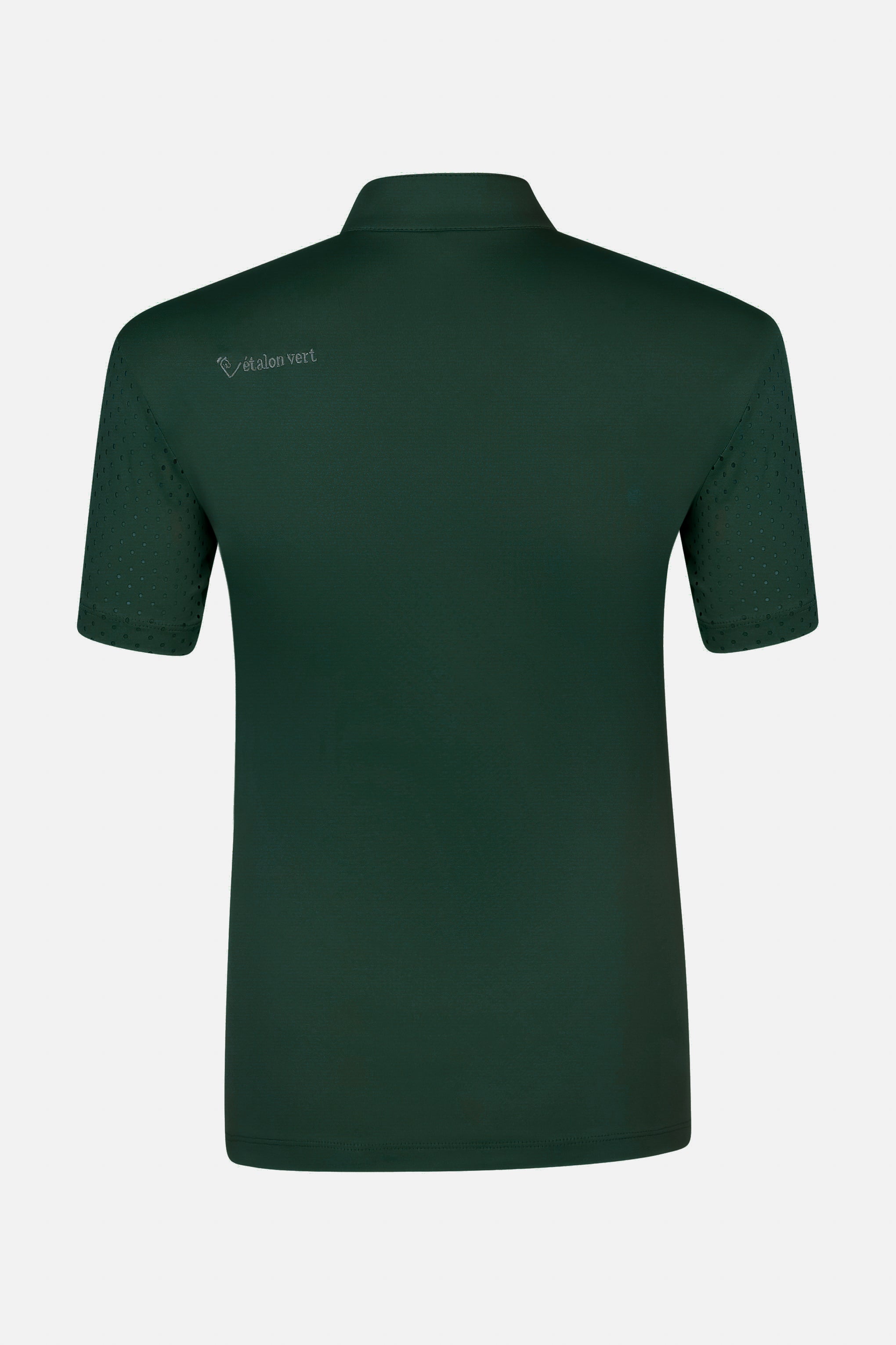 Funktionsshirt Star Gold Young Riders Kurzarm perforiert - Forrest Green
