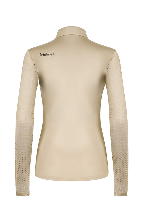 Funktionsshirt Star Gold Langarm - Beige