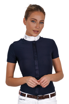 Kannan Turniershirt Kurzarm - Navy