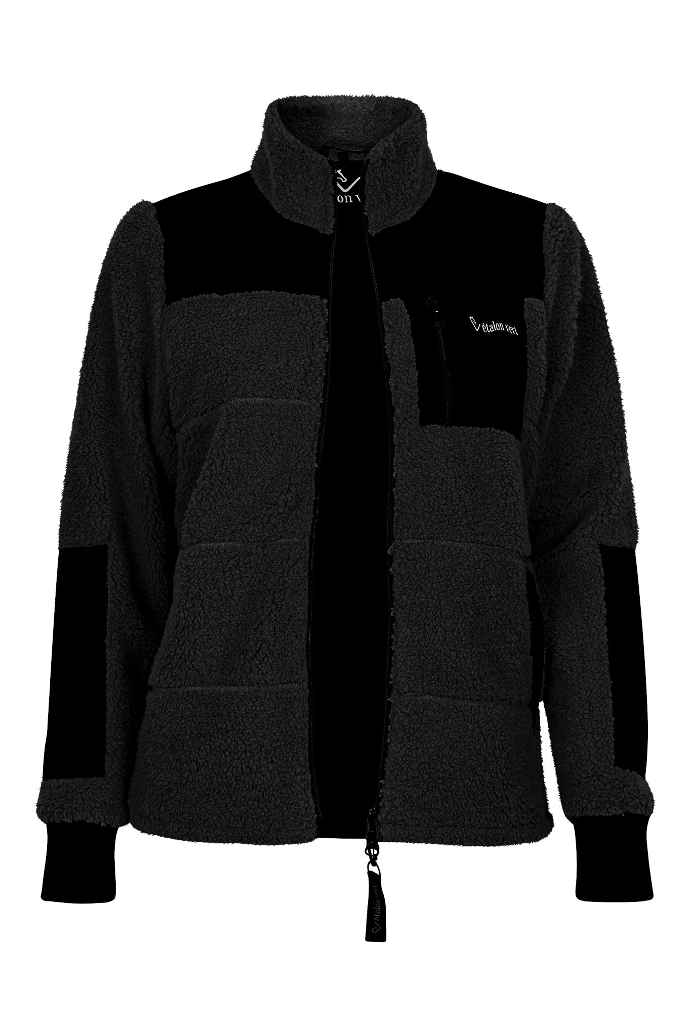 Teddy jacket Valegro - Black