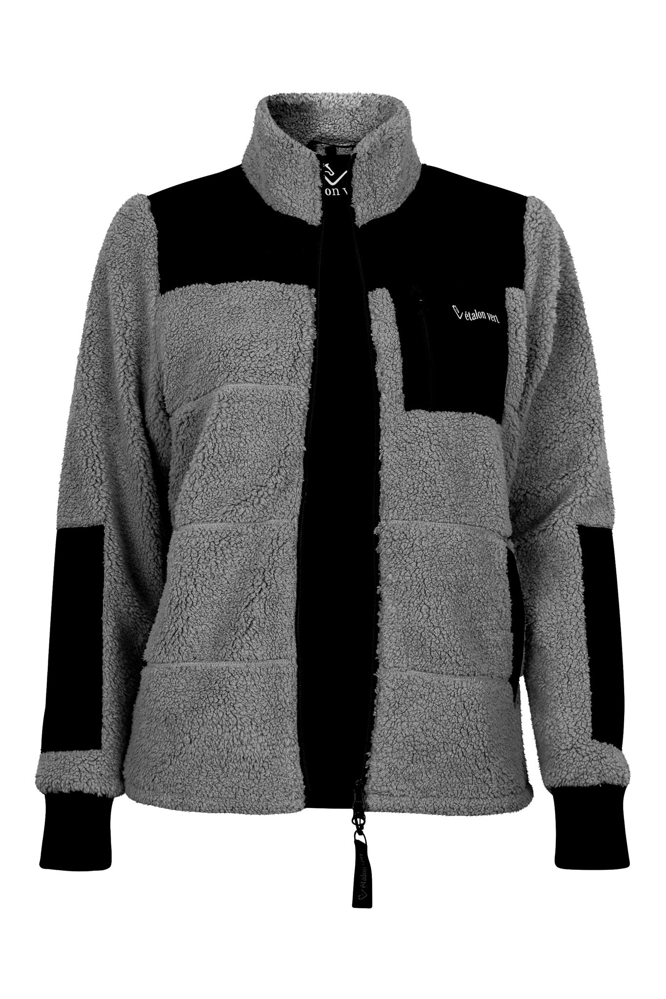 Teddy jacket Valegro - Grey