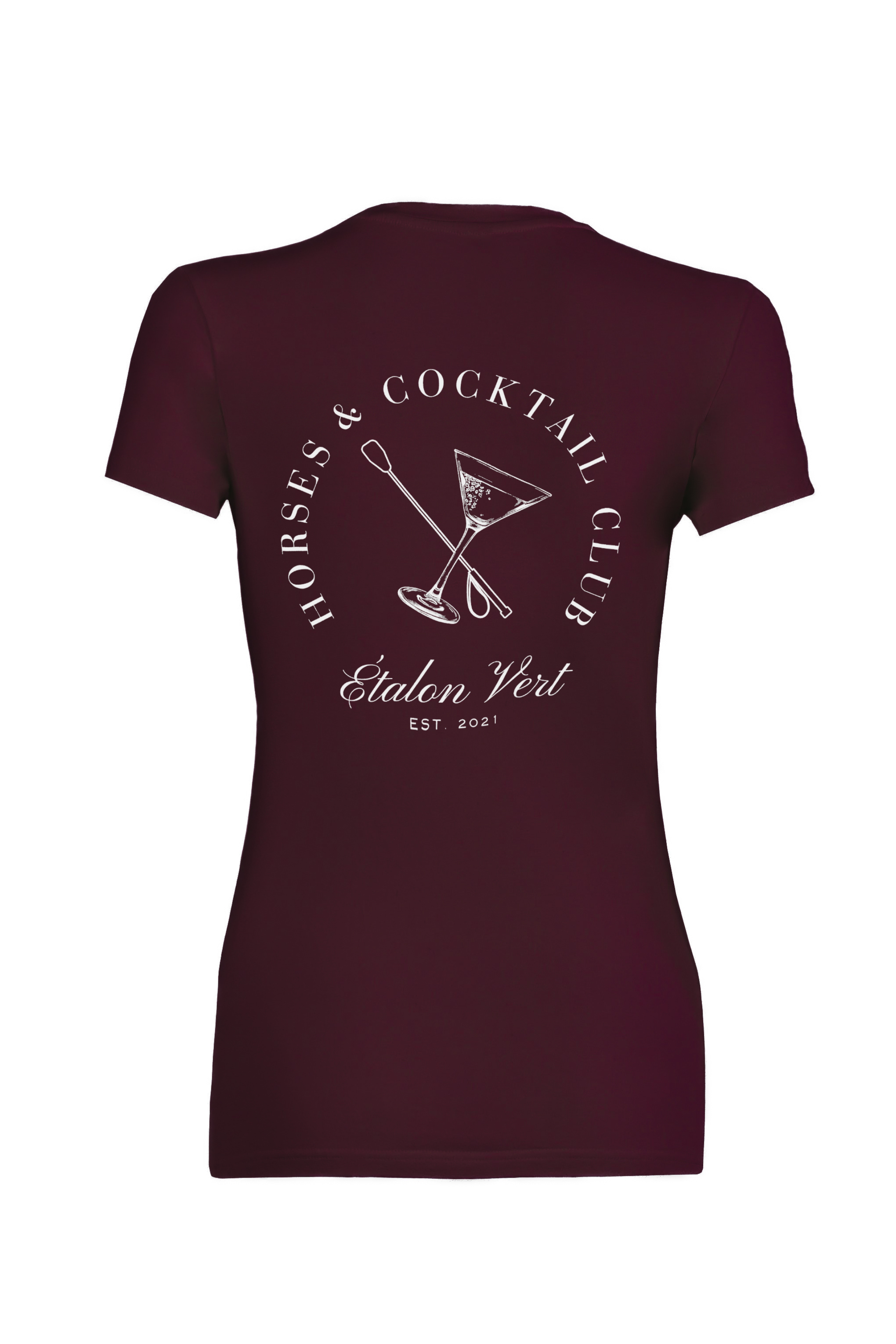 Quiwi Dream - Burgundy - Horses & Cocktail Edition