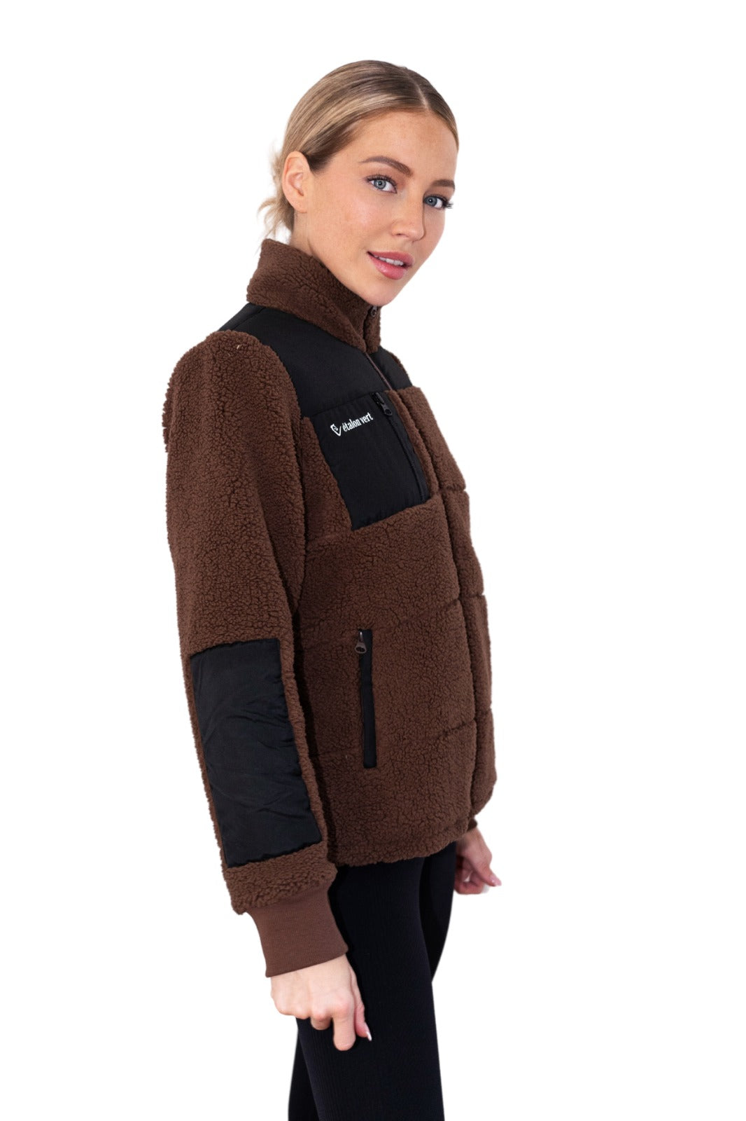 Teddy jacket Valegro - Brown