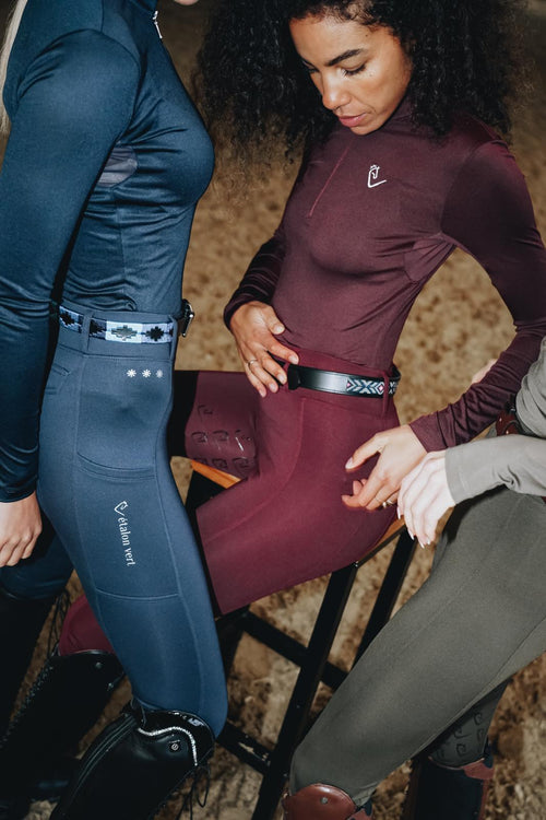 Funktionsshirt Easy Game - Burgundy