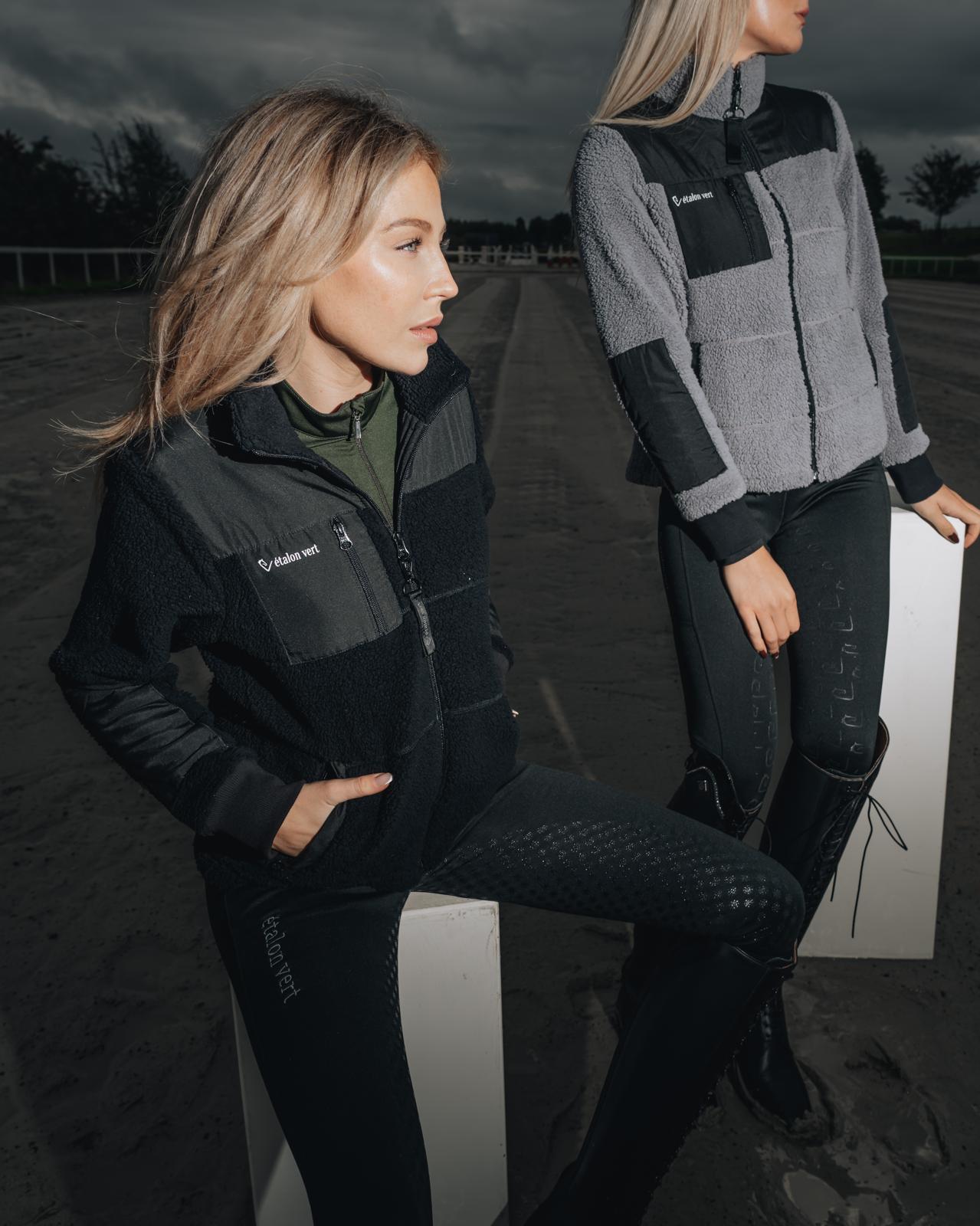 Teddy jacket Valegro - Black