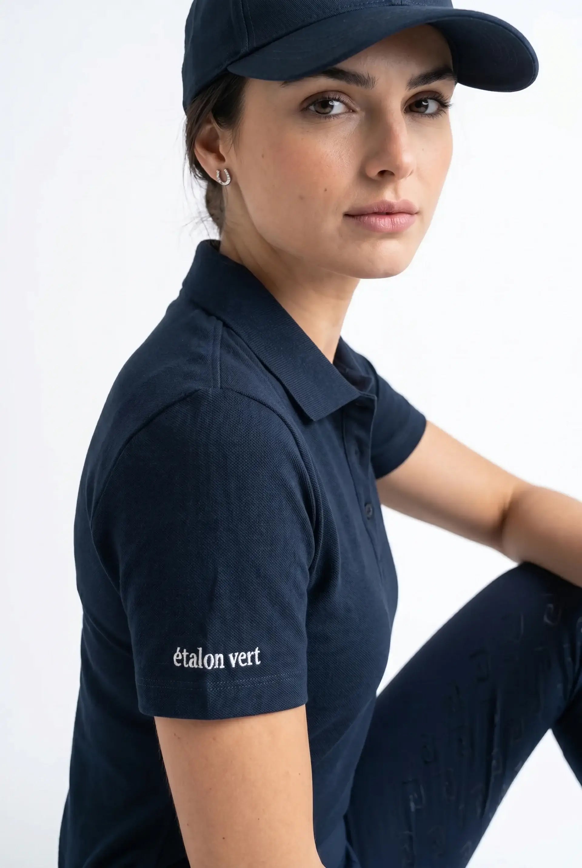 Poloshirt Sandro Hit 2.0 Kurzarm - Navy