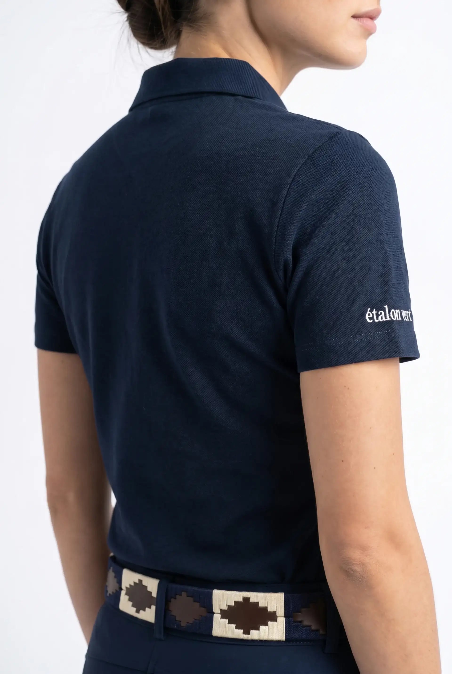Poloshirt Sandro Hit 2.0 Kurzarm - Navy
