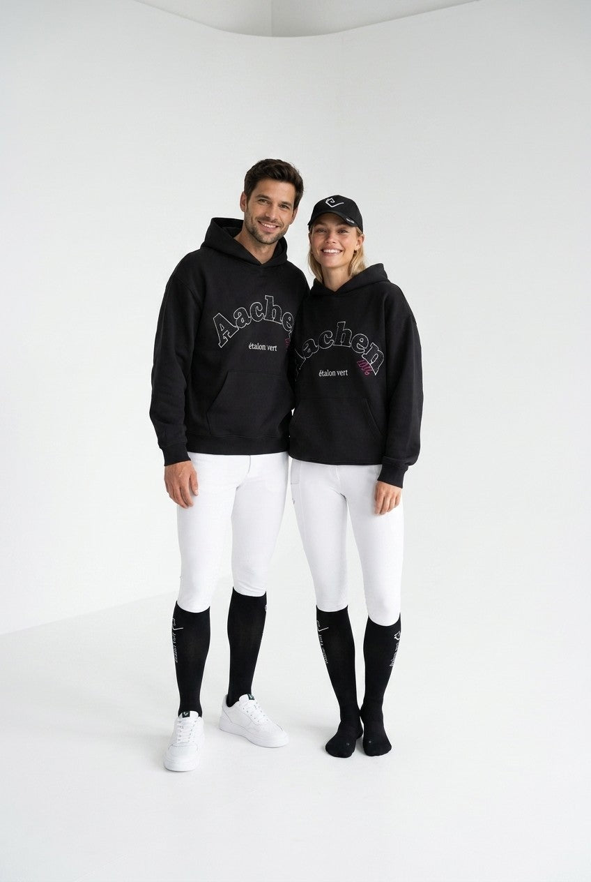 Oversize Fit Hoodie - Aachen 2026 - Black