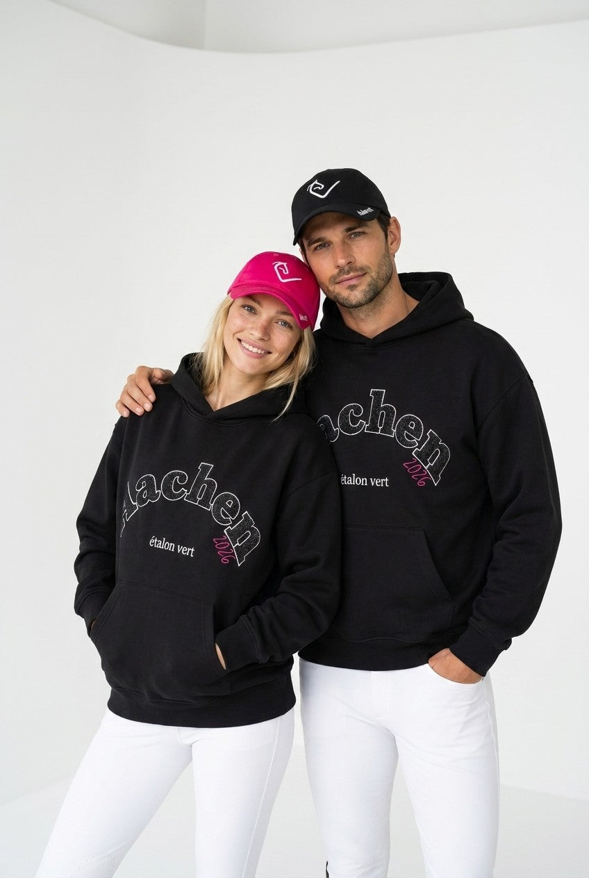 Oversize Fit Hoodie - Aachen 2026 - Black