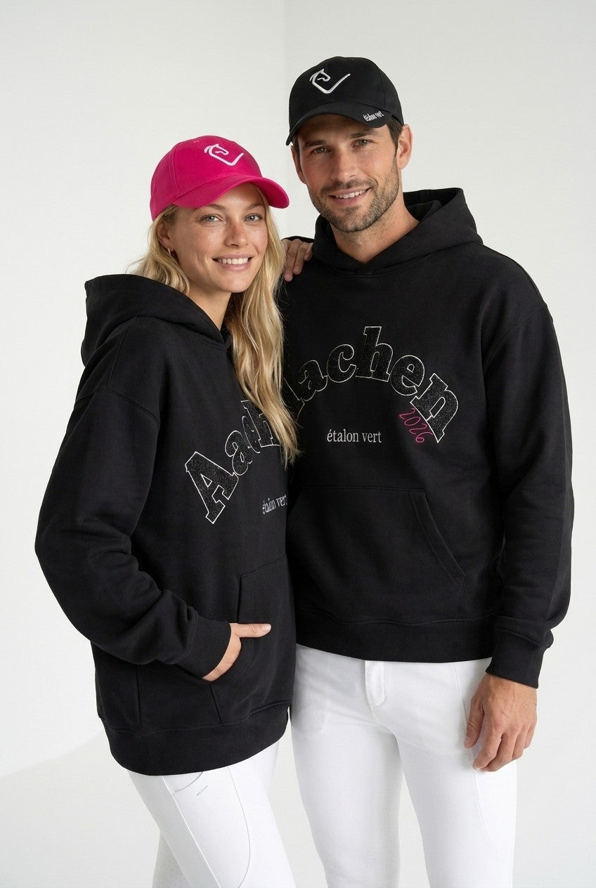 Oversize Fit Hoodie - Aachen 2026 - Black