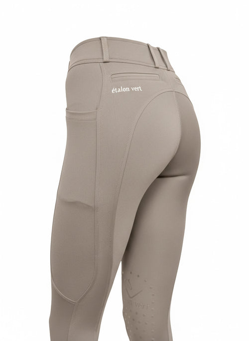 Belissimo 2.0 Reithose Kniegrip - Taupe