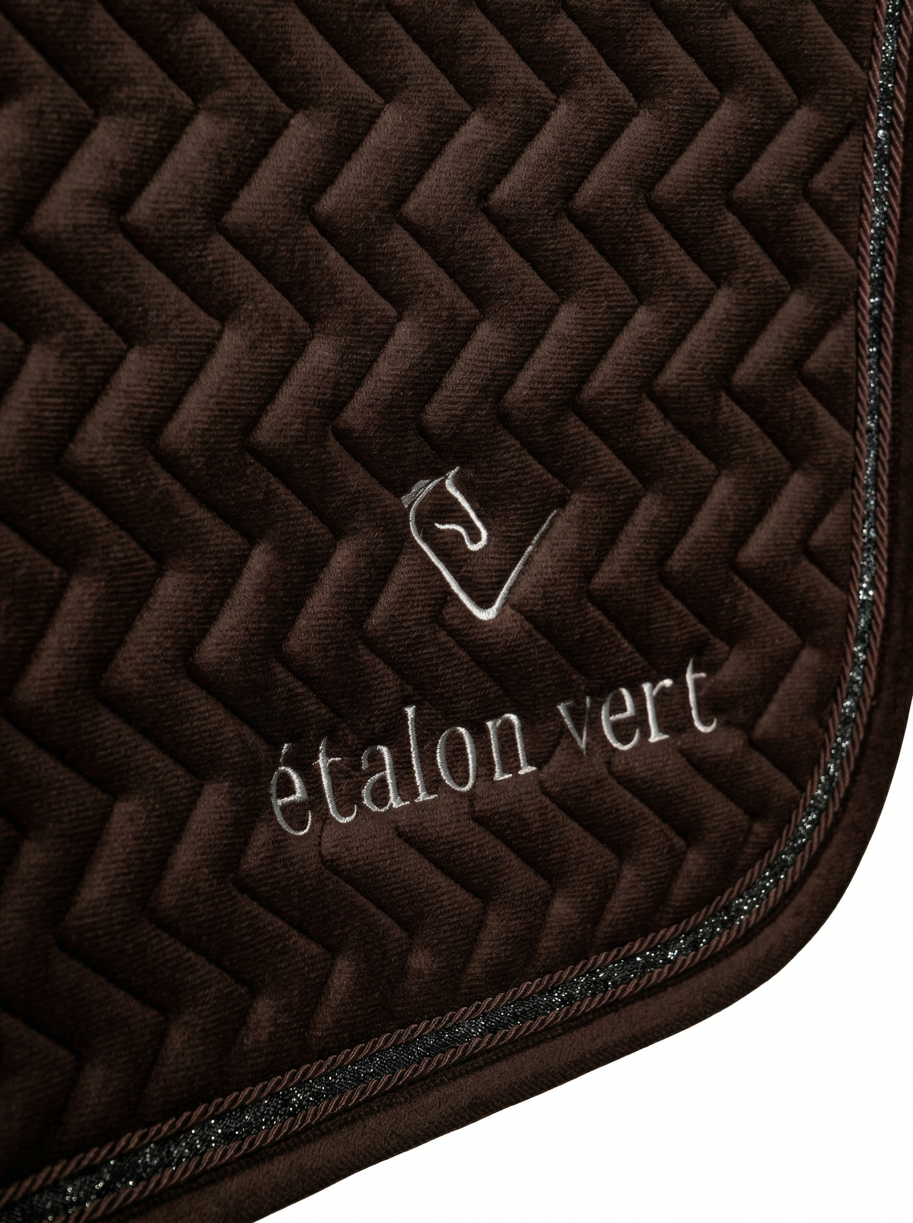 Dressage saddle pad - Black Velvet