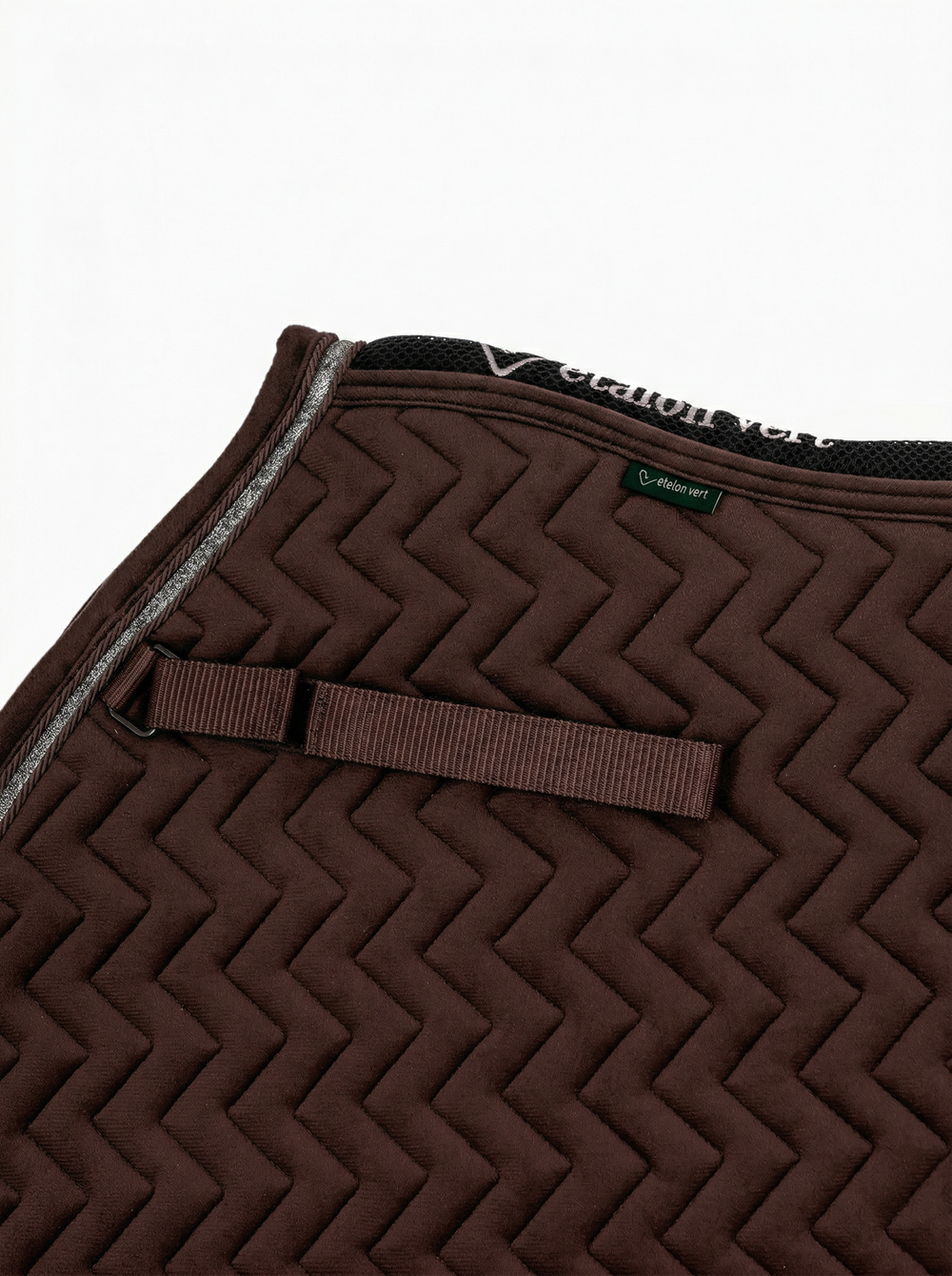 Saddle Pad Jumping - Brown Velvet