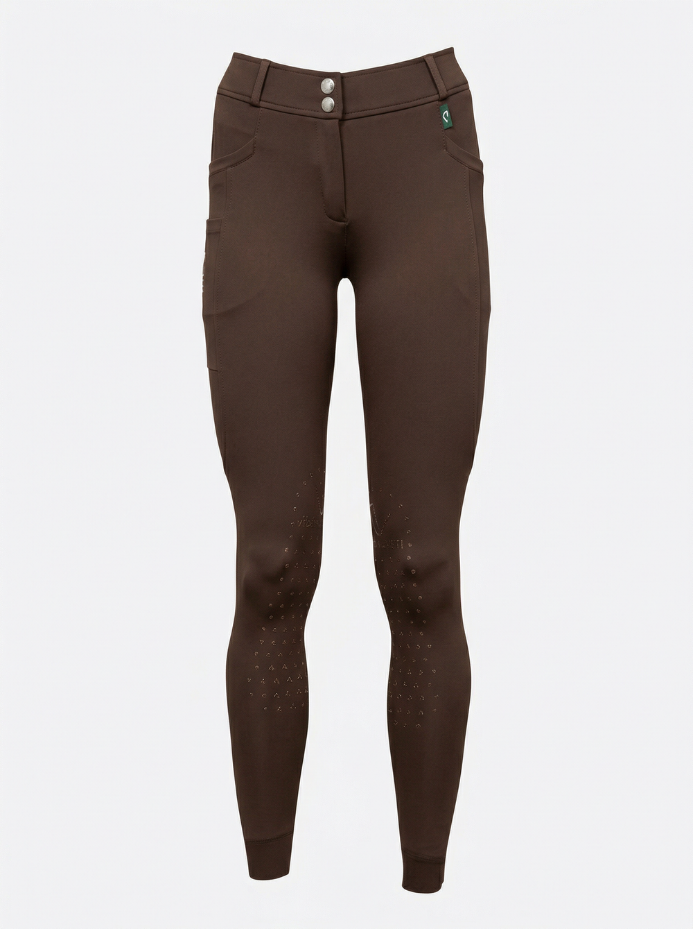 Belissimo 2.0 Reithose mit Leggings Komfort Kniegrip - Brown