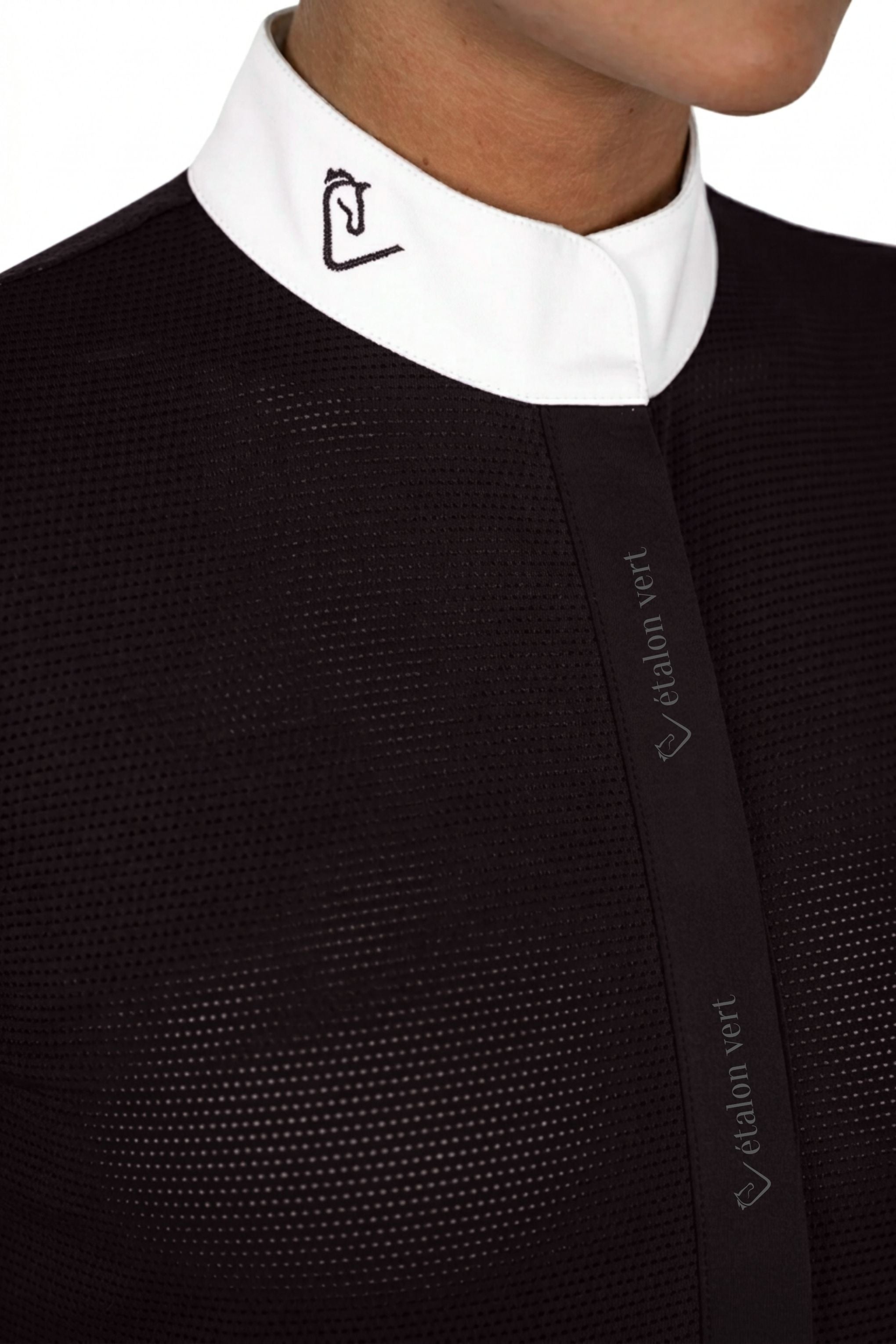 Kannan Turniershirt Kurzarm - Black