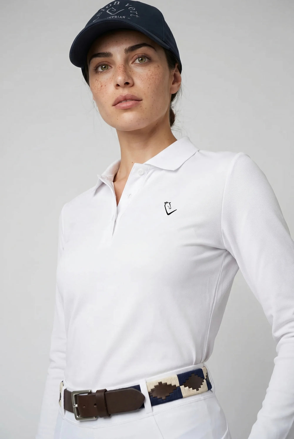 Sandro Hit 2.0 Long-Sleeved Polo Shirt - White
