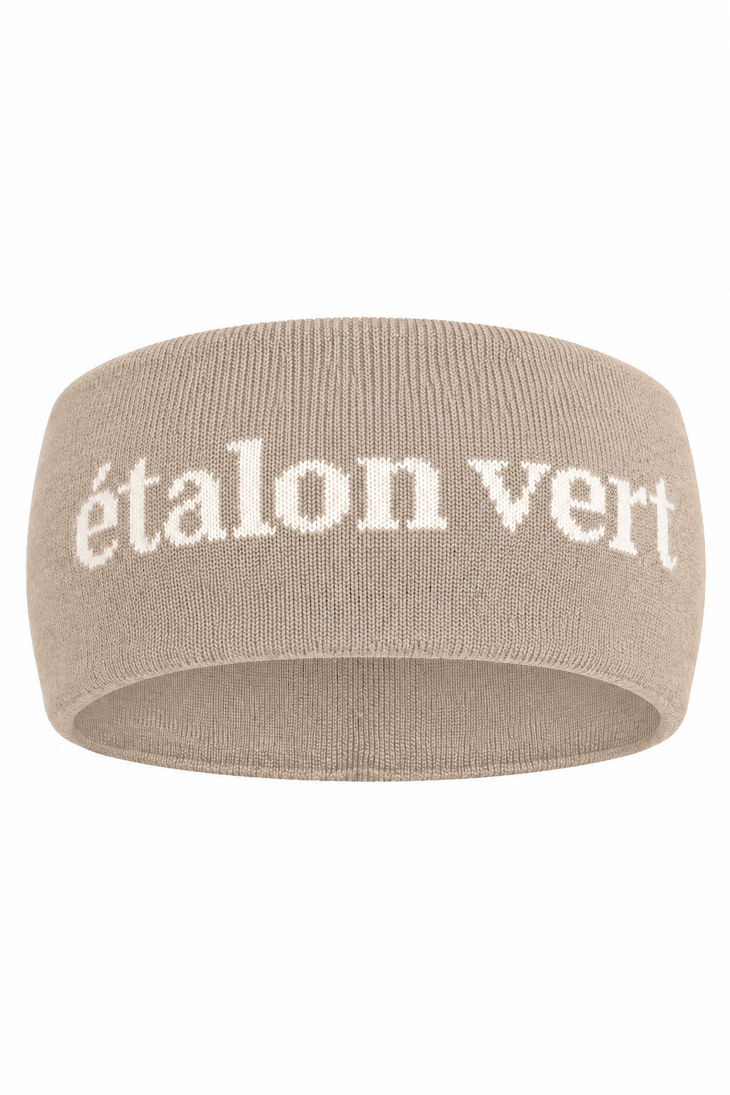 Don Carlos 2.0 Stirnband Beige – Front (KI-Visualisierung)