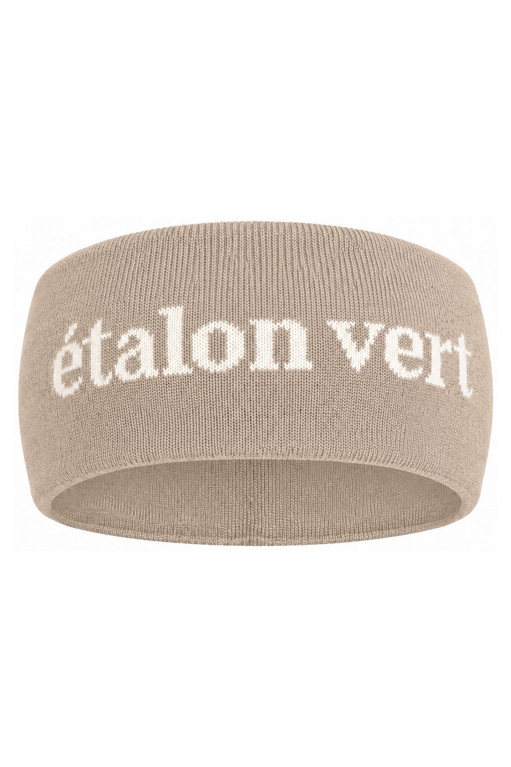 Don Carlos 2.0 Stirnband Beige – Front (KI-Visualisierung)