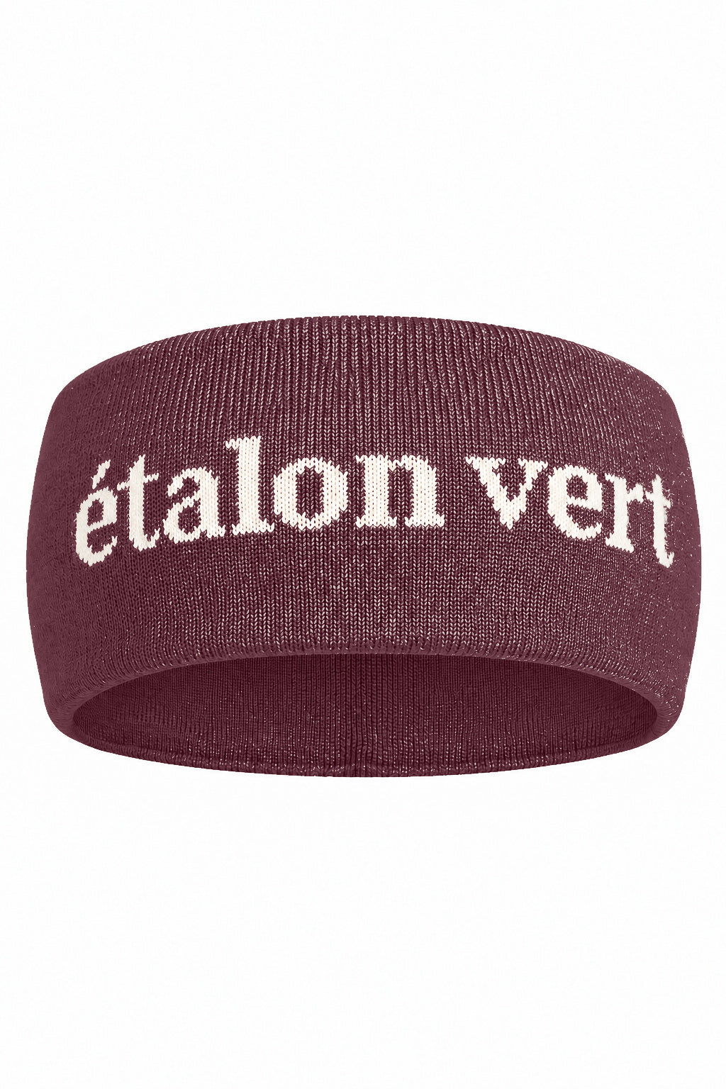 Don Carlos 2.0 Stirnband Burgundy – Front (KI-Visualisierung)