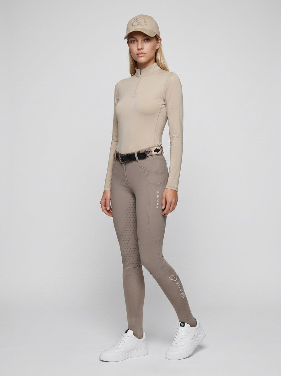 Belissimo 2.0 Reithose Vollgrip - Taupe