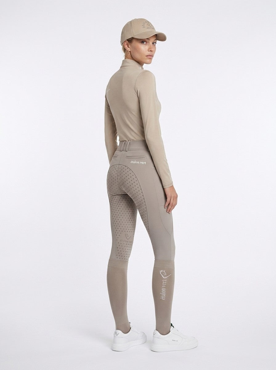 Belissimo 2.0 Reithose Vollgrip - Taupe