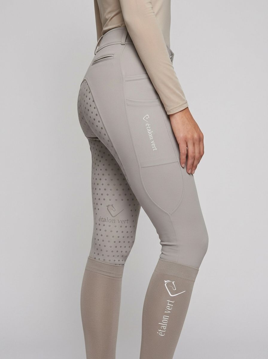 Belissimo 2.0 Reithose Vollgrip - Taupe