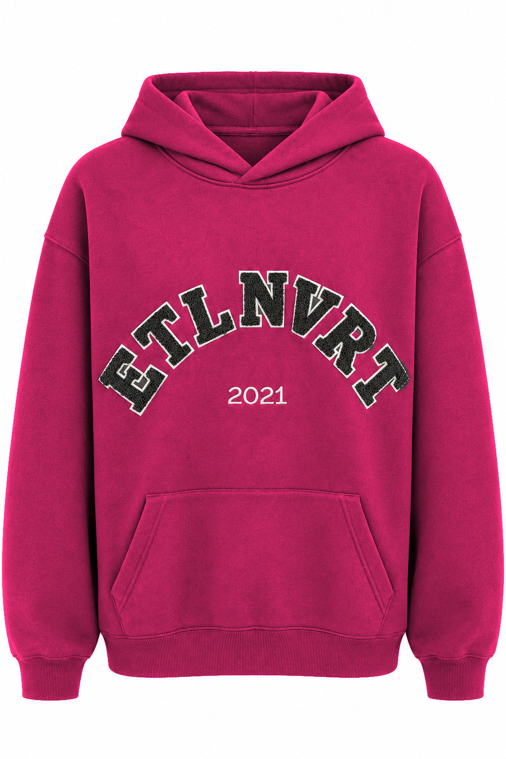 étalon vert – ETLNVRT Hoodie Very Berry – Vorderansicht