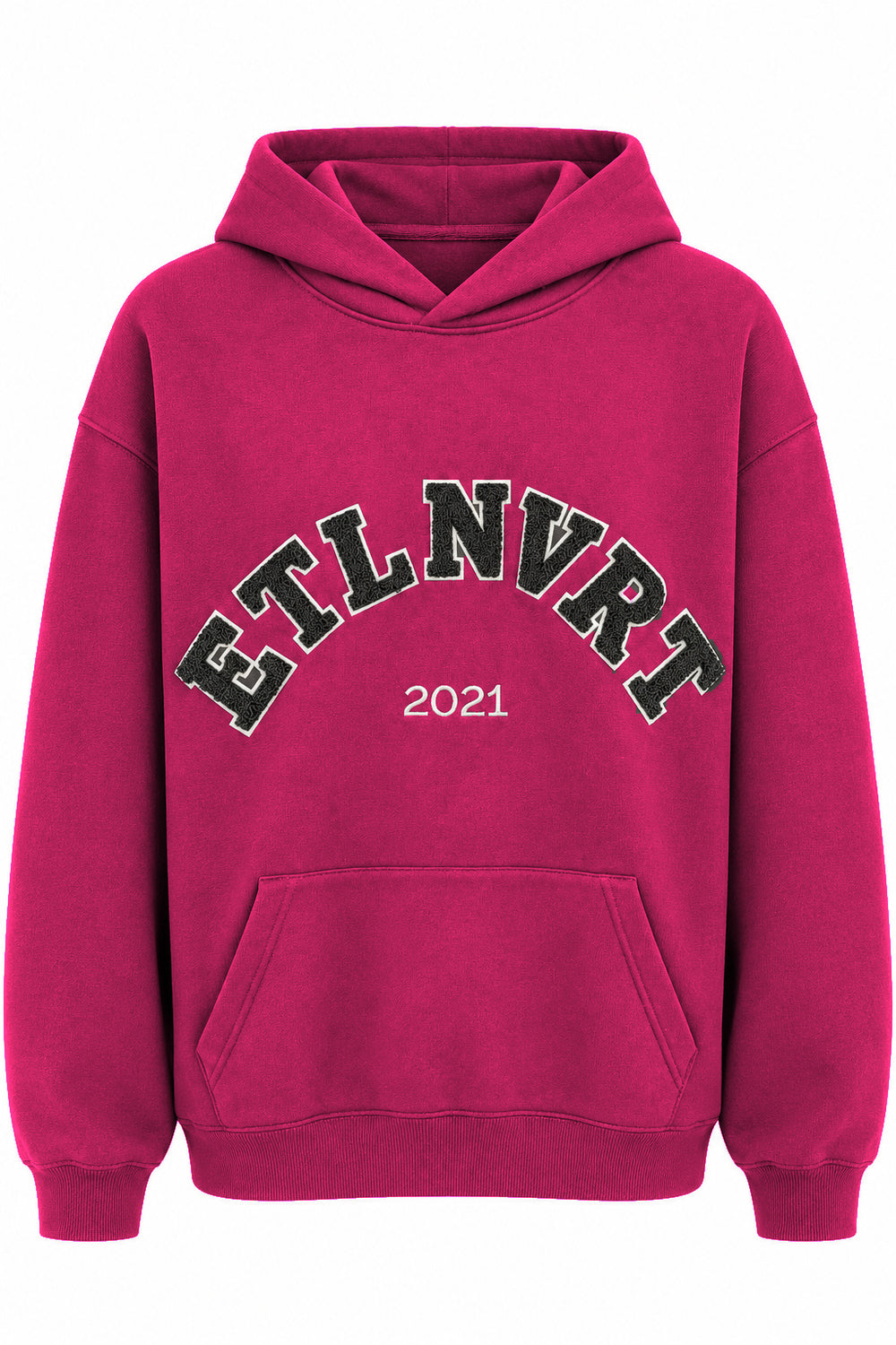 étalon vert – ETLNVRT Hoodie Very Berry – Vorderansicht