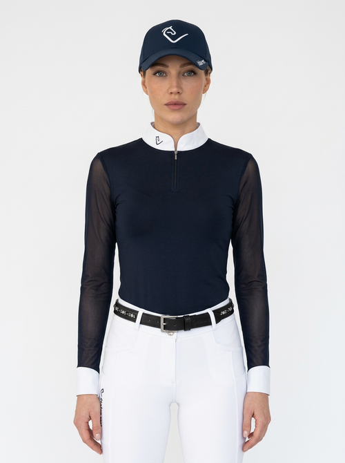 Chemise de concours Balou manches longues - Navy