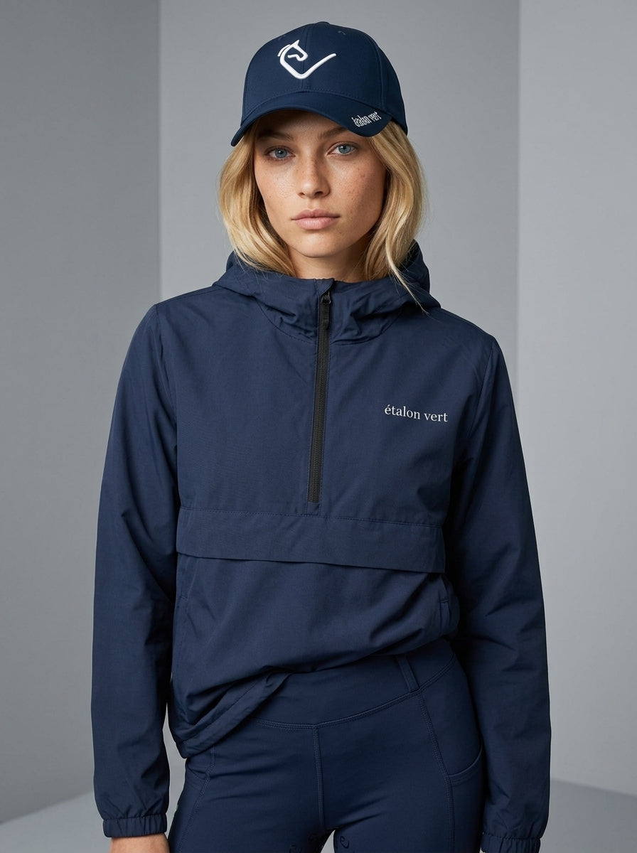 Quarter-Zip Regenjacke - Donnerhall - Navy