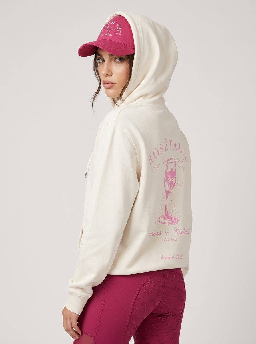 Oversize Fit Hoodie - Rosétalon - OFF White