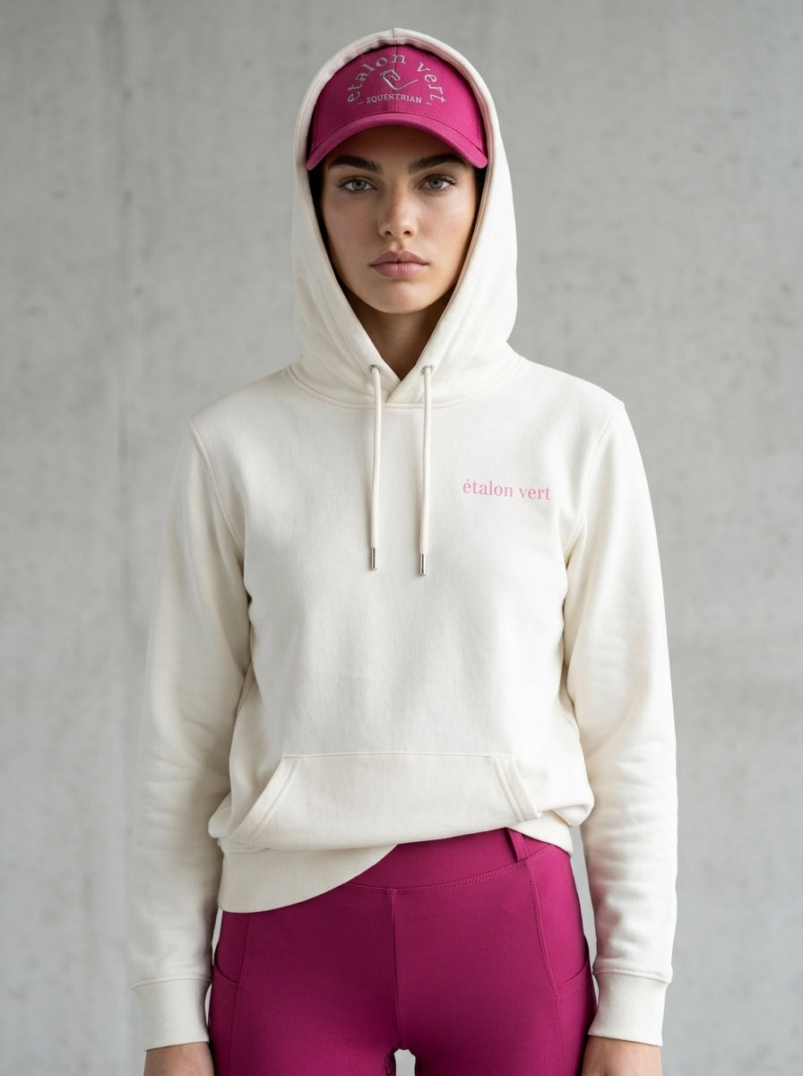 Oversize Fit Hoodie - Rosétalon - OFF White