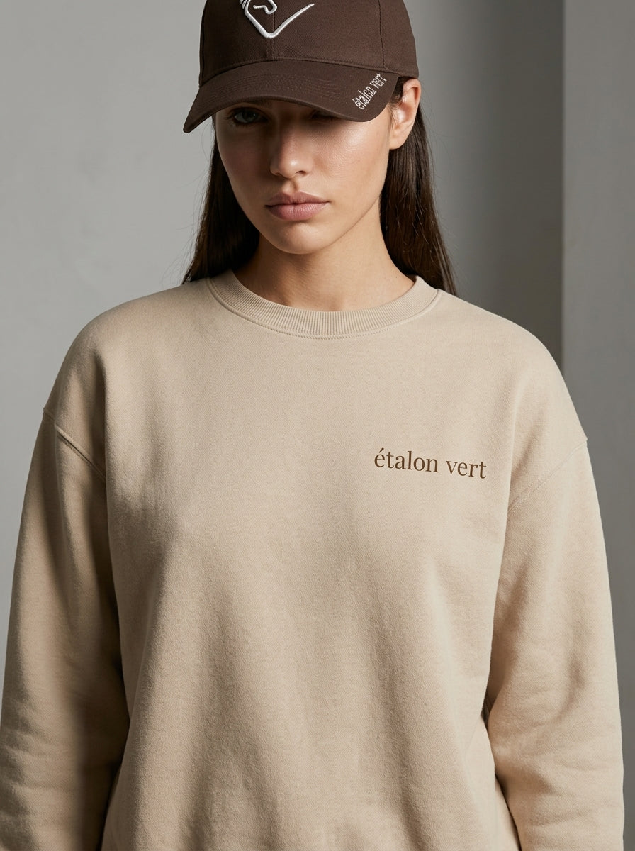 Equestrian Coffee Club Sweater - Coffee