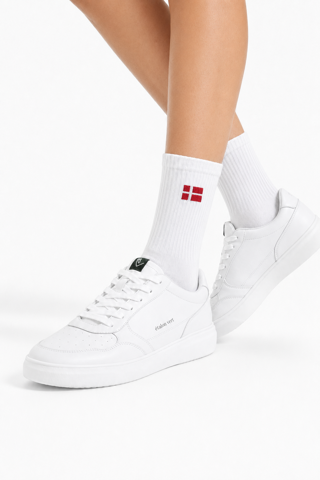 Denmark Sportsocken am Model mit Sneaker
