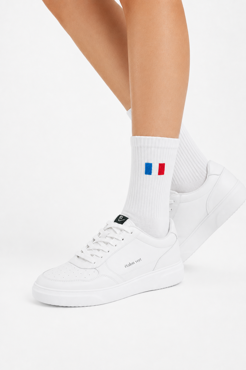 France Sportsocken am Model mit Sneaker